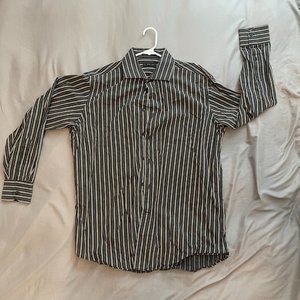 J. Ferrar Black and White striped